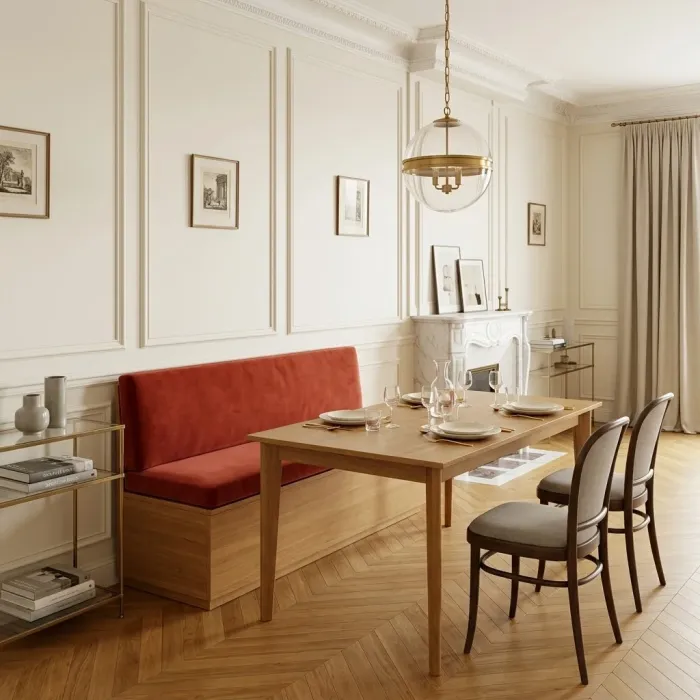 BANQUETTE CONCORDE-Carmin