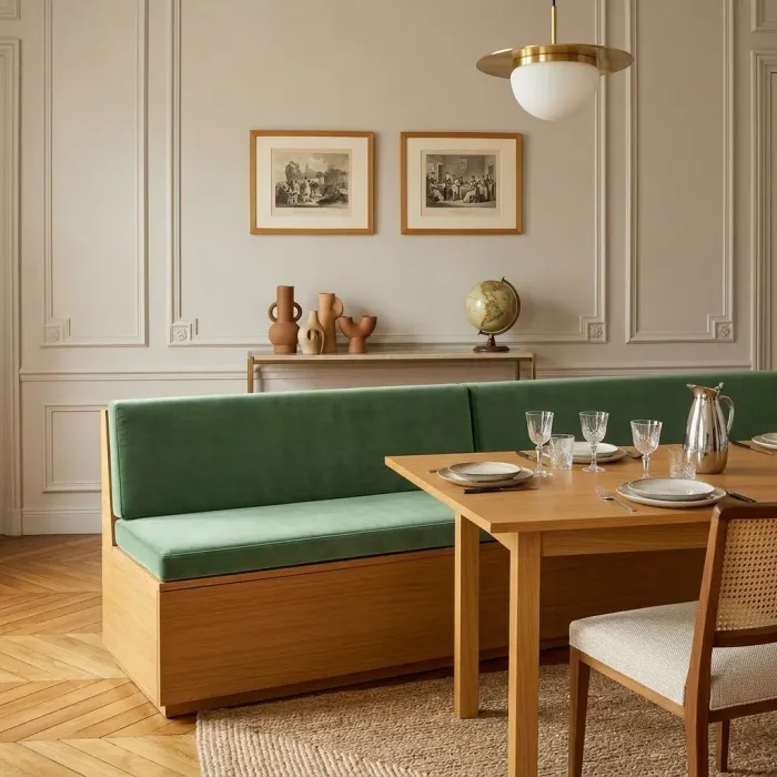 BANQUETTE CONCORDE-Malachite