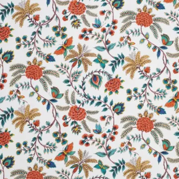 TISSU AU METRE GOLDEN LIFE FOND BLANC