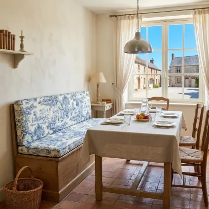 Banquette Ronde villageoise