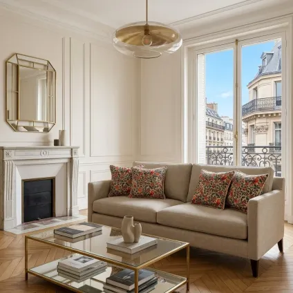 Coussin Les perdrix