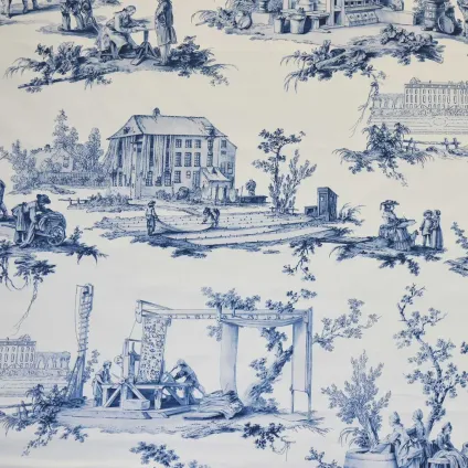 Tissu Les travaux de la manufacture