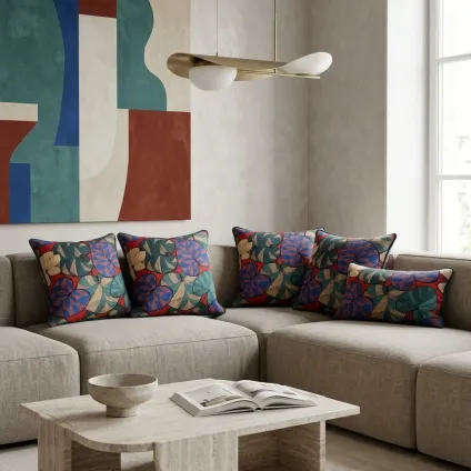 Coussin Idris en lin