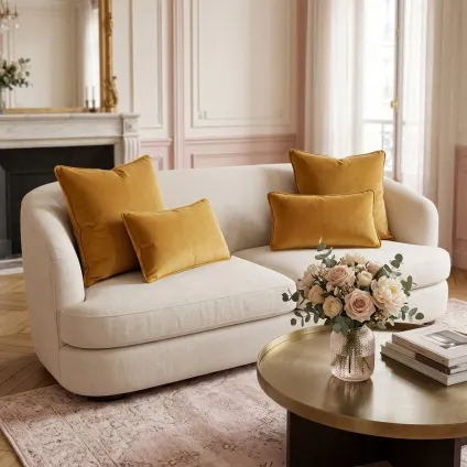 COUSSIN VELOURS SOUPLE DUCHESSE