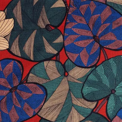 TISSU IDRIS SUR LIN