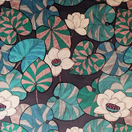 TISSU IDRIS SUR VELOURS