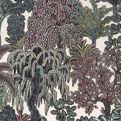 TISSU MAJORELLE SUR VELOURS